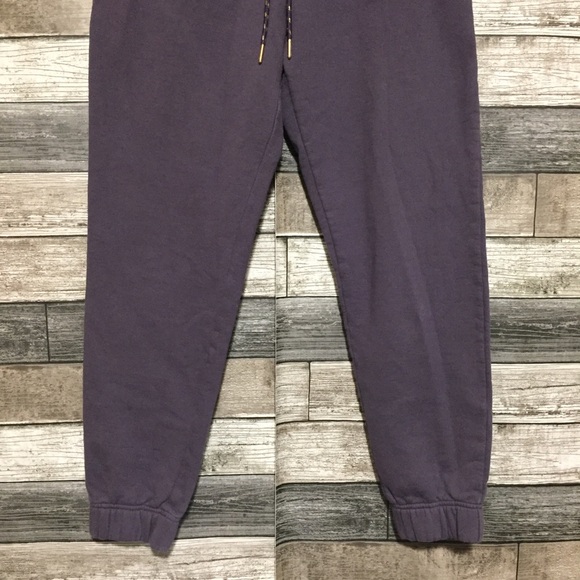 Peloton Joggers Sweatpants Men’s M Purple Tapered (Inseam 27) Read Desc - Picture 6 of 11